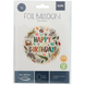 Фольговане коло Happy Birthdayз тваринами 536202056342 фото 2
