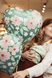 Фольгована кулька серце в квіточках 998508801261 фото 2