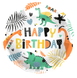 Фольговане коло Happy birthday Dino 134410225702 фото 1