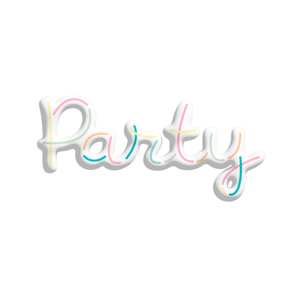 Фольгована кулька Party з 3D написом 594156237662 фото