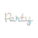 Фольгована кулька Party з 3D написом 594156237662 фото 4