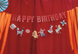 Гірлянда Happy Birthday Цирк 181136021642 фото 2