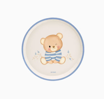 Тарілки Baby Blue Bear 480456646466492656 фото