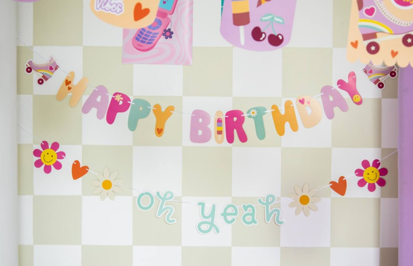 Гірлянда Happy Birthday Boho Girls 755512504632 фото