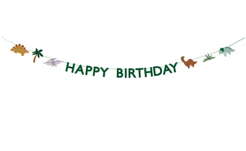 Гірлянда Діно з написом "Happy Birthday" 919118377562 фото