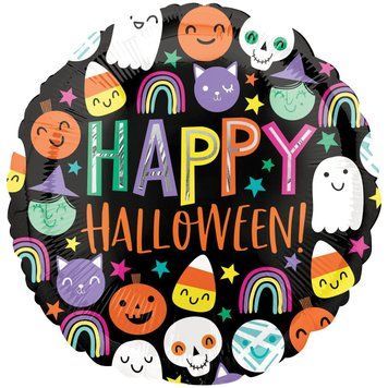Фольговане коло Happy Halloween 9885954597454 фото